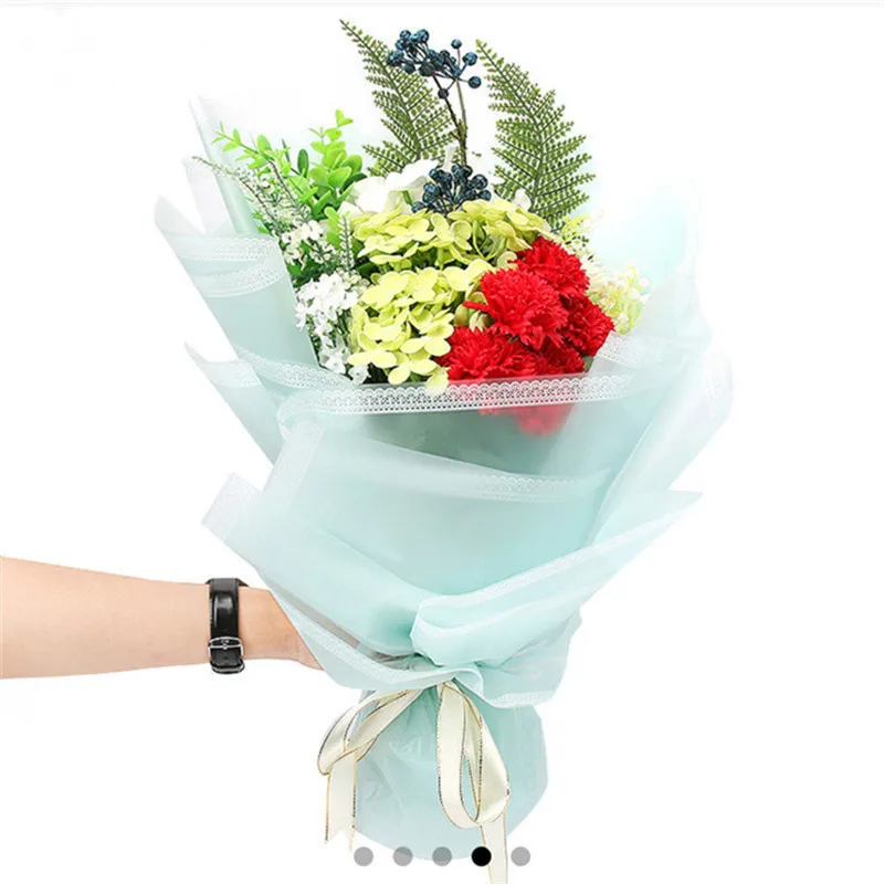 20 листов упаковочная бумага для цветов водонепроницаемая букет флорист поставки