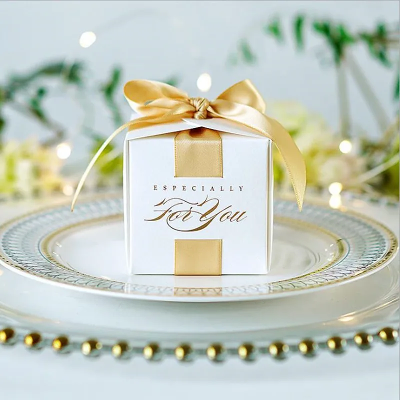 

20 шт./50 шт., Свадебная подарочная коробка