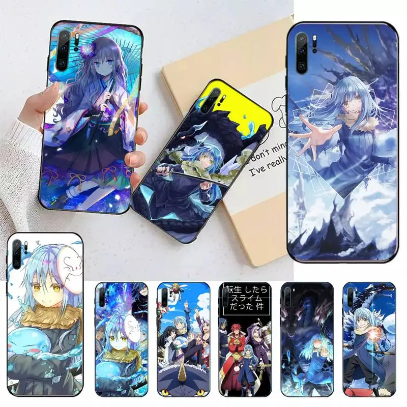 

Anime Tensei Shitara Slime Datta Ken Phone Case For Huawei honor Mate 10 20 30 40 i 9 8 pro x Lite P smart 2019 nova 5t