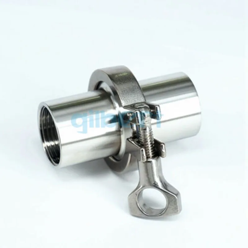Набор тройных зажимов 1/2 &quotBSPT Woman x 1 5&quot SUS304 нержавеющая сталь санитарный фитинг