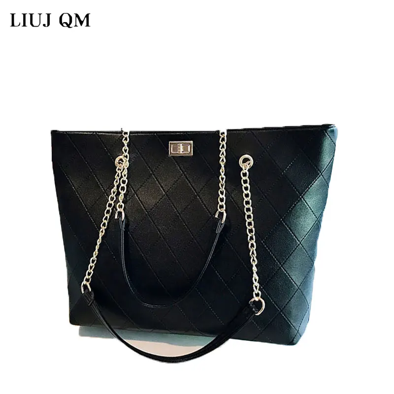 

Large Women Casual Totes Bag Female Simple Black Hobos Bags PU Leather Shopper Shoulder Bags Lady Big Mommy Handbag Bolso Mujer