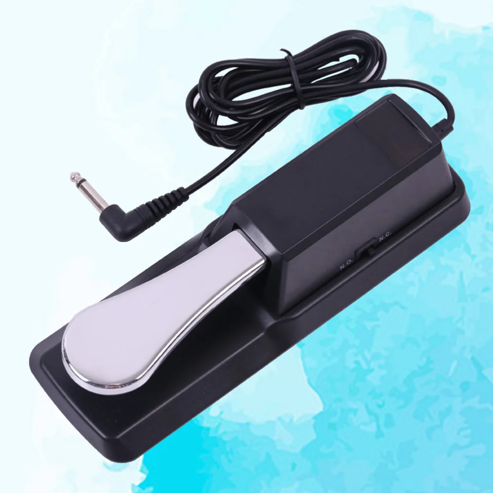 

Universal Piano Keyboards Sustain Foot Pedal with Piano Style Action for Electronic Keyboards Digital Piano Compatible with Yama