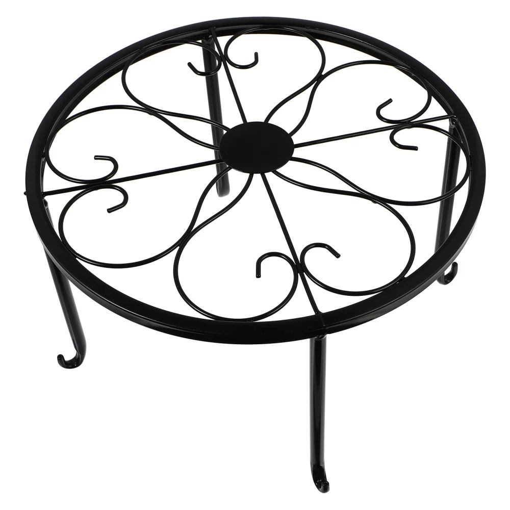

1pc Creative Flowerpot Rack Balcony Bonsai Holder Flowerpot Base for Indoor