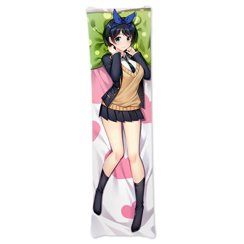 

Anime Sarashina Ruka Rent A Girlfriend Dakimakura Hugging Body Pillow Case Otaku Male Pillow Cushion Cover Gifts SM