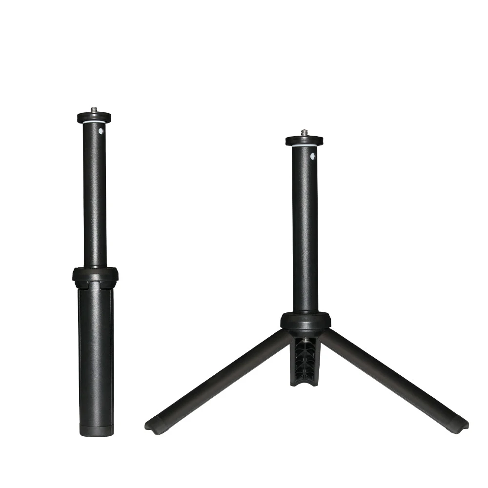 

2-in1 Table Tripod Axis Extension Rod Portable Foldable Tripods For Webcams Mobile Phone Mini Action Camera