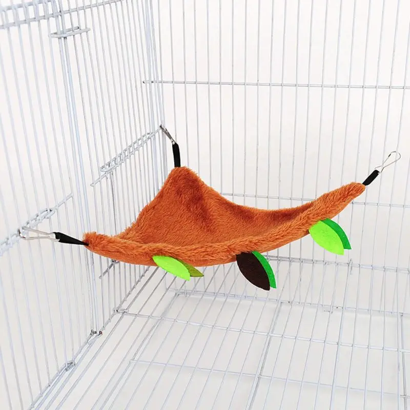 

5Pcs Cute Small Pet Cage Sugar Glider Hamster Squirrel Swing Bed Nest Hammock 50JD