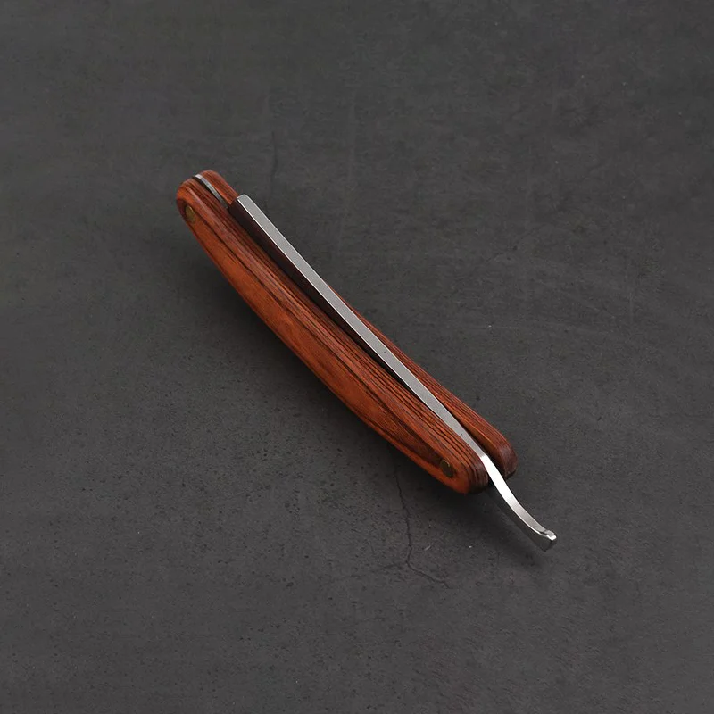 Классическая цветная деревянная Мужская бритва старомодный ручной держатель