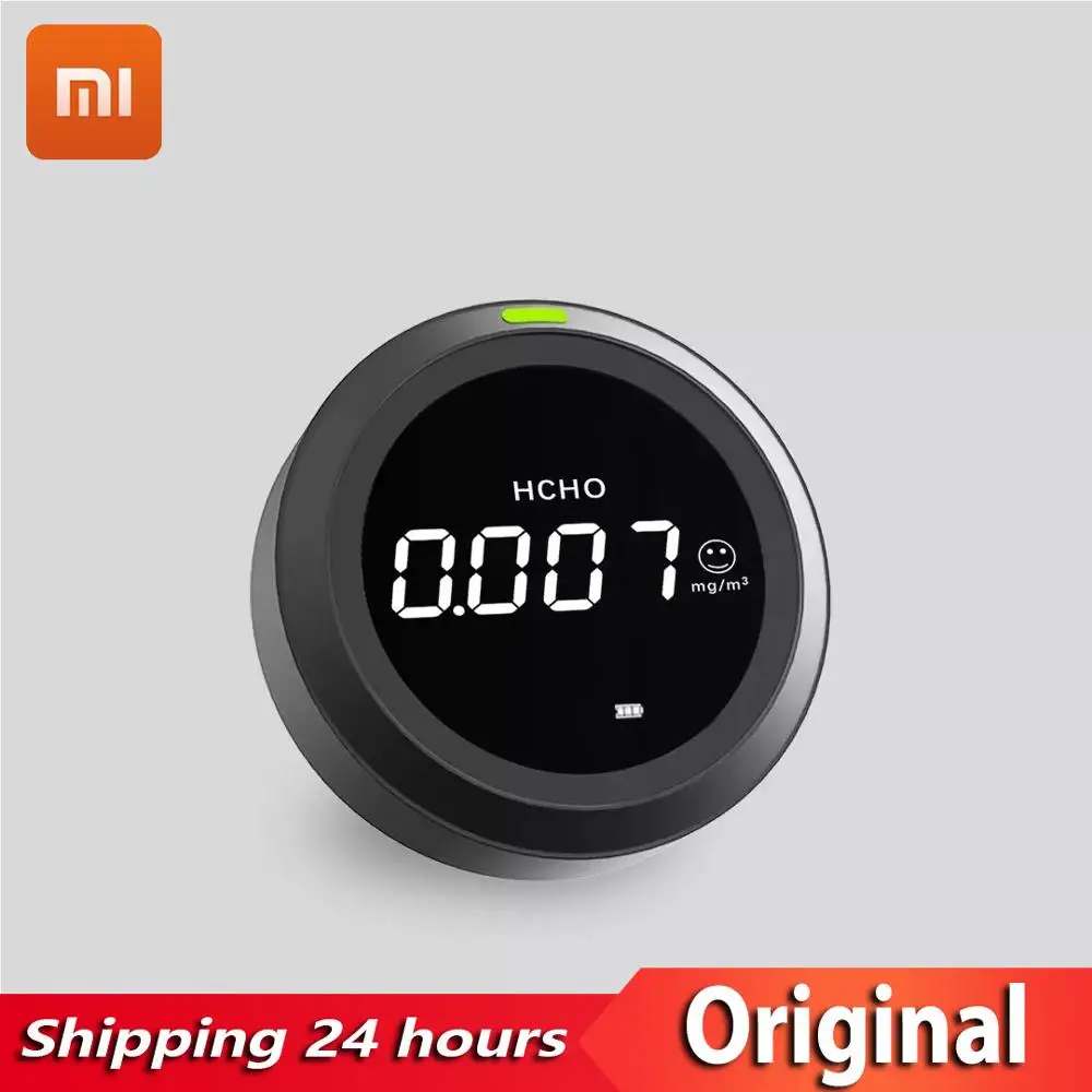 

XIAOMI Formaldehyde Detector Air Quality Monitor PortableBluetooth Smart Temperature Humidity Display Record IOS/Andriod