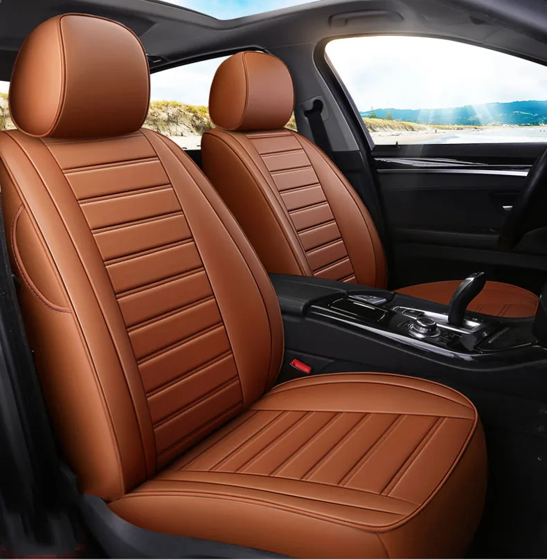 Кожаный чехол для сиденья BMW X5 X1 X3 X4 X6 X6M 120I 125I 116I 118I 2 3 4 5|Чехлы на автомобильные