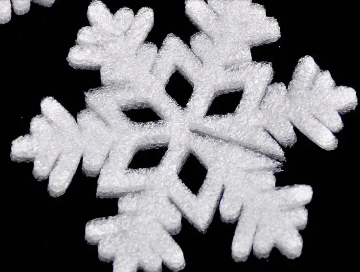 20 шт. подвесные Белые снежинки для украшения ёлки|Искусственный снег и снежинки| |