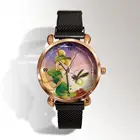 Детские часы Disney с Микки и Минни, магнитные часы со стальным браслетом, аниме фигурка, Тинкер, колокольчик, принцесса, пух, детские часы, подарки на день рождения