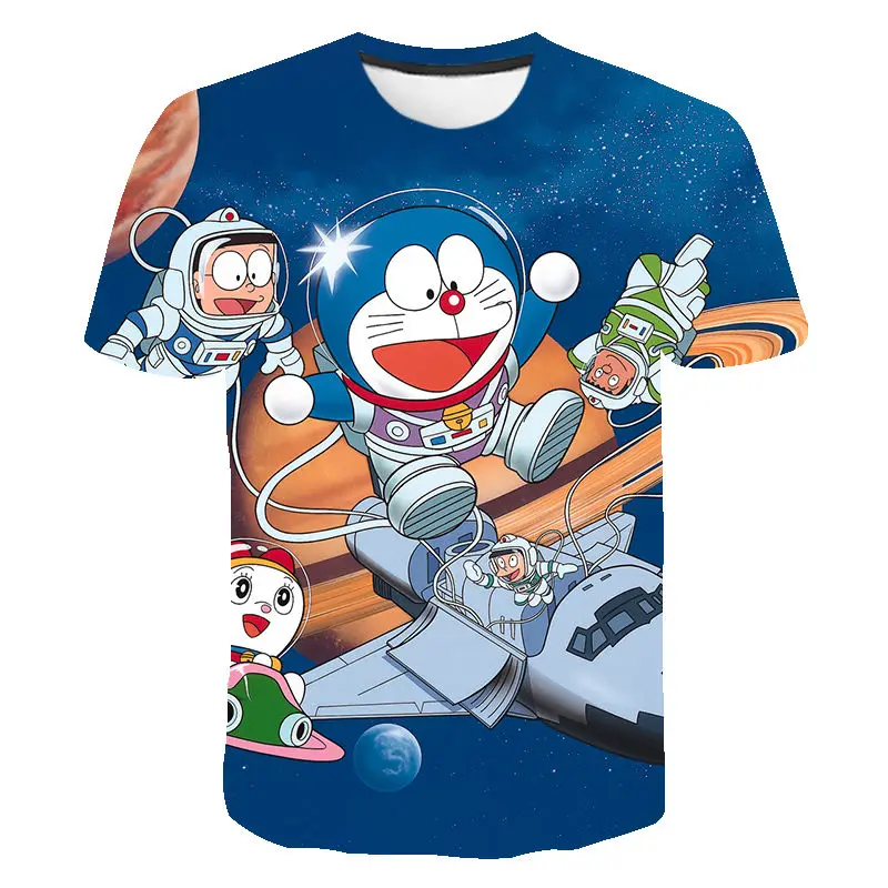

Anime Doraemon 3D Printed T Shirt Men Women Children Casual Boy Girl Kids Summer Streetwear Short Sleeve Cotton Cool Tops