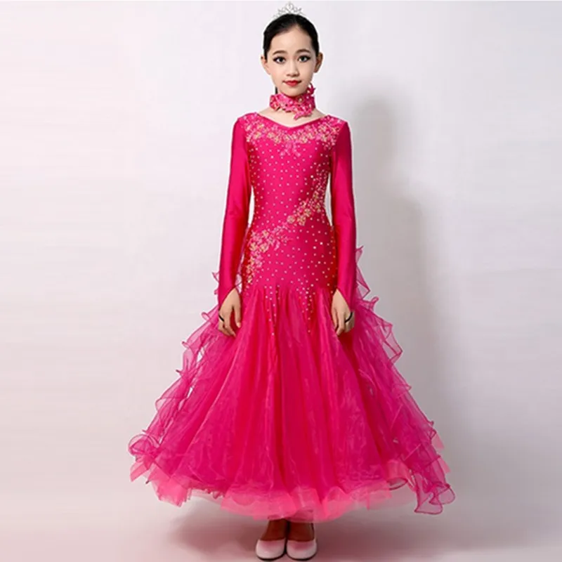 Женское танцевальное платье для девочек танцевальные костюмы детей платья