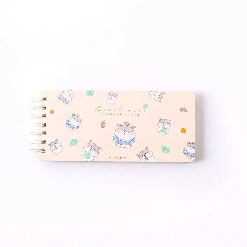 Новое поступление Kawaii Карманный 15 см линейный Блокнот записная книжка планировщик ЖК-доска для записей Reciting Book Escolar Papelaria школьные канцелярские принадлежности - Цвет: beige