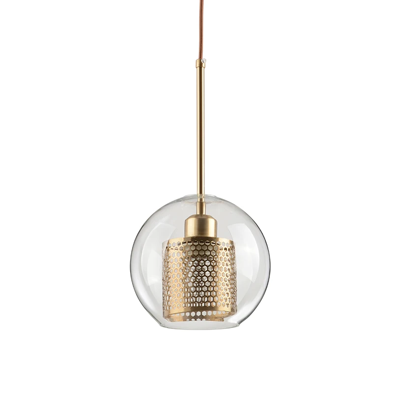 

Nordic Glass Led Pendant Lights Hanging Lamp Living Room Loft Industrial Decor Kitchen Lighting Fixture Suspension Luminaire
