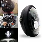 7 дюймов светодиодная передняя фара для мотоцикла универсальный двигатель 7 