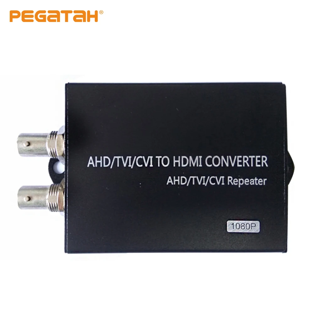 4K Video converter with 2CH BNC AHD out port HDMI 1 CH HDMI in port HDMI to AHD video Converter For CCTV analog camera converter