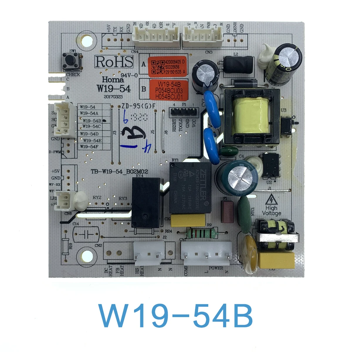 Homa W19-54A/B/C/D/E/F/G холодильник/холодильник Главная печатная плата управления