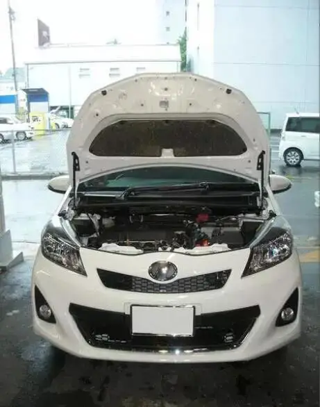 Для Toyota Yaris Vitz(xp130) 2011- шрифт капота изменение газовые стойки подъем поддержка Амортизатор аксессуары для амортизаторов амортизатор