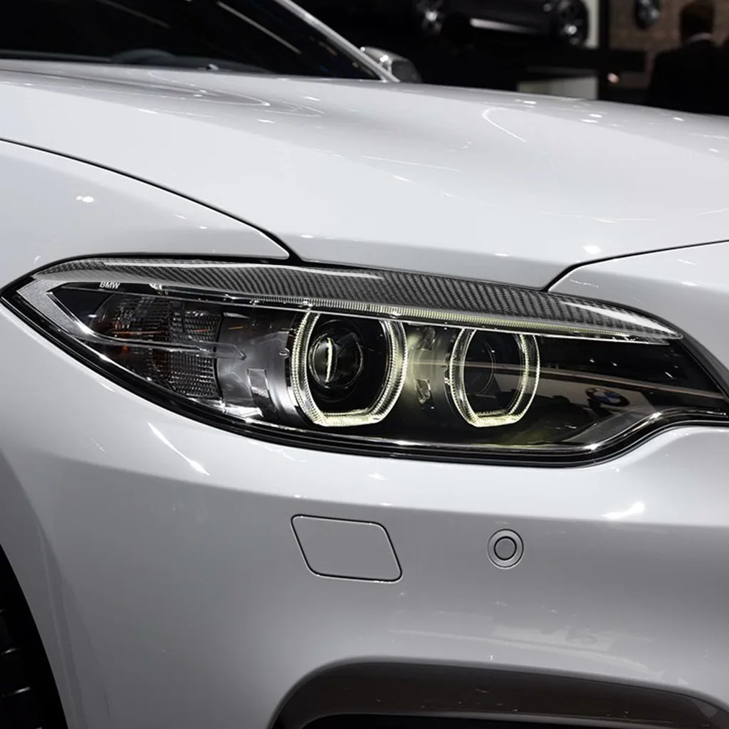 2 шт. резиновые наклейки для автомобильных фар BMW F22 M235i M2 2014-2018 | Автомобили и