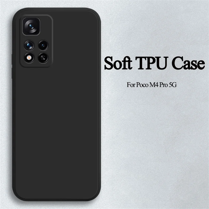 

soft black case for poco m4 pro 5g shockproof tpu phone cases poco x 3 nfc cover pocophone f3 m3 x3 pro xiaomi poco m 4 pro case