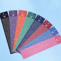 8 design beidao token series ribbon decoration laser sticker scrapbook diary korea stationery album butterfly planet sticker