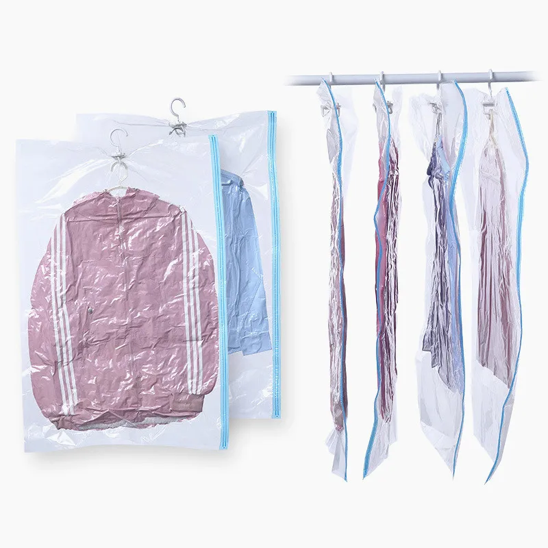 Clothes Vacuum Storage Bag Seal Compression Jacket Quilt High Capacity Saving Space Package Convenient Dustproof Bags | Дом и сад