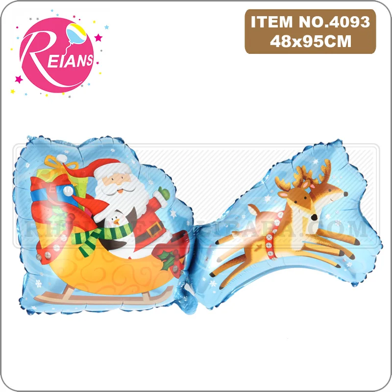 Рождество фольгированные шары Рождественские гелиевые надувные классические