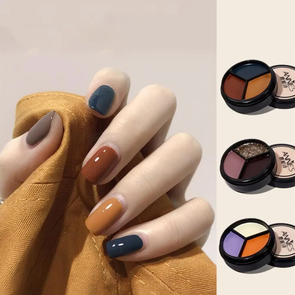 

Dropshipping 15g Nail Color Polish Quick Drying Water-Based Solid Color Varnish Soak Off Enamel UV Gel Nail Polish for Female