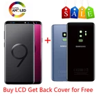 ЖК-дисплей Super AMOLED для SAMSUNG Galaxy S9 G960 S9Plus G965, сенсорный экран с крышкой аккумулятора, оригинал