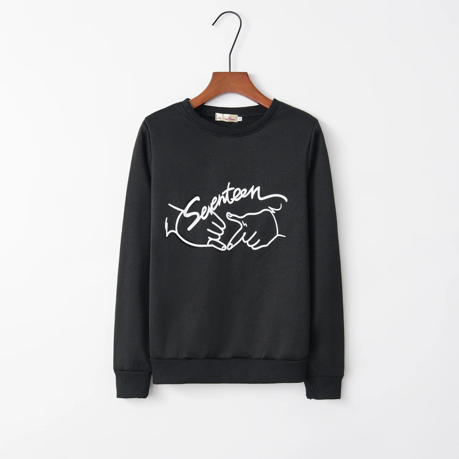 Handshake Cute 2022 New Design Hot Sale Hoodies Sweatshirts Women Casual Kawaii Harajuku Sweat Girls European Tops Korean