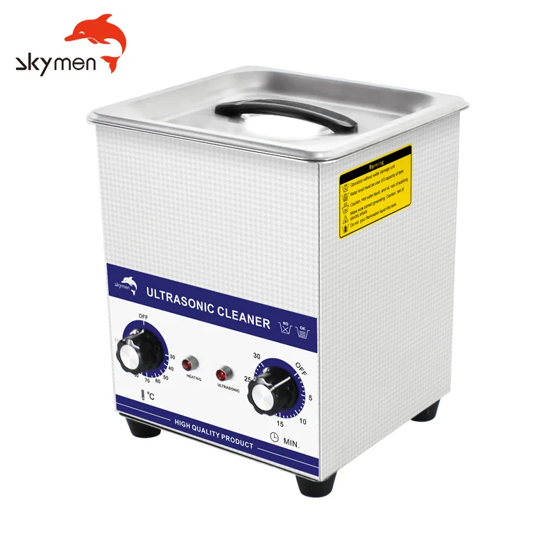 

SKYMEN 2L 60W Ultrasonic Cleaner Jewelry Glasses Ultrasound Cleaning Machine Heated Timming Ultra Sonic Cleaner US EU AU UK Plug