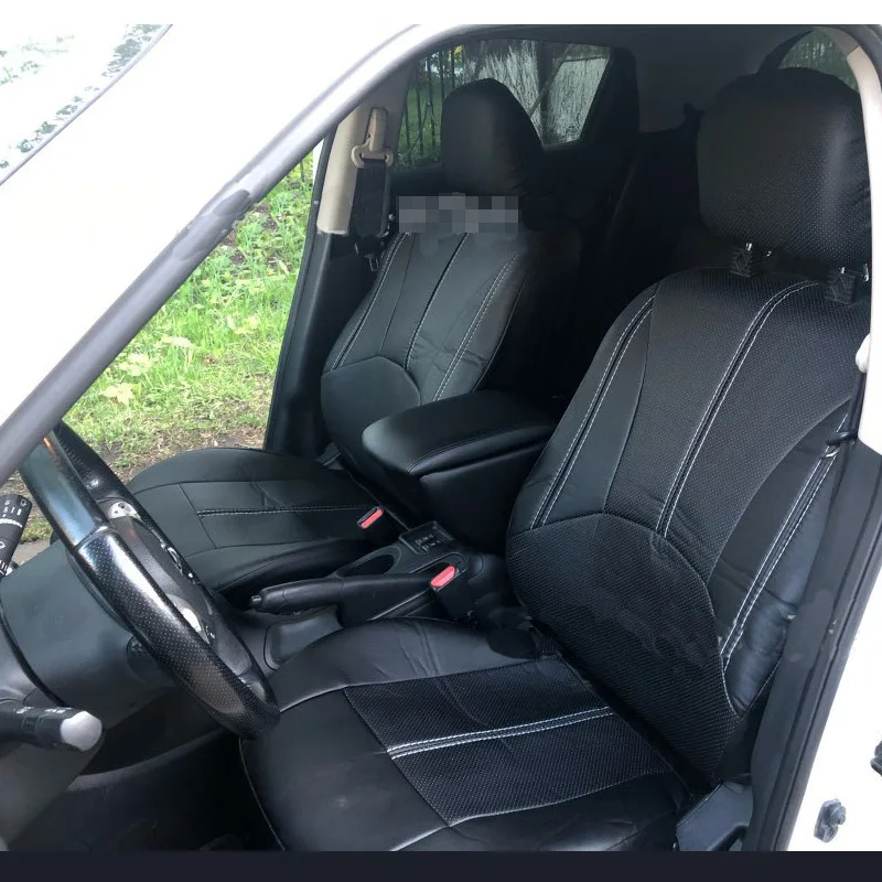 Чехлы на сиденья автомобиля чехлы из искусственной кожи для bmw toyota lada kalina granta priora