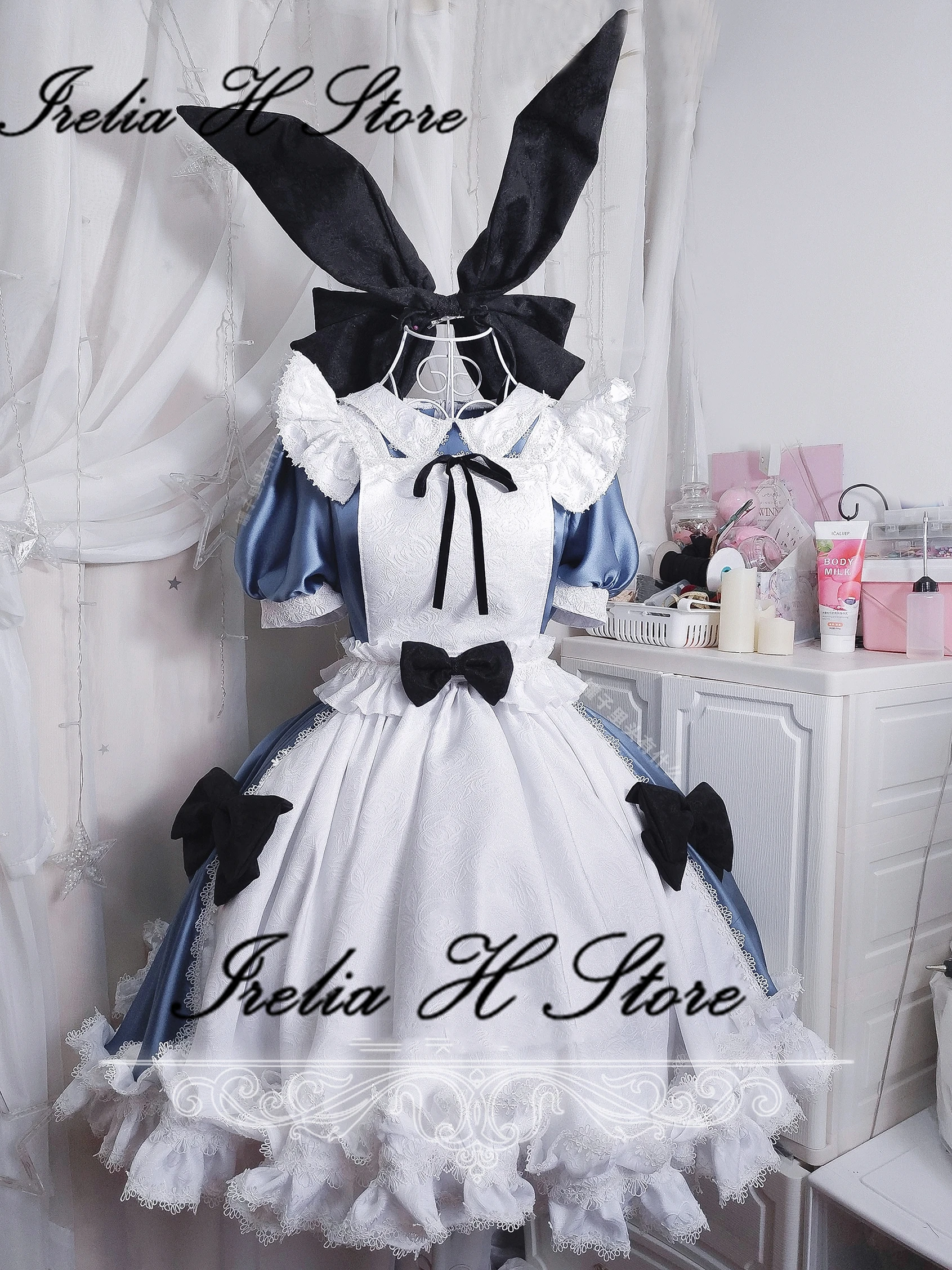 Irelia H Store YouTube VTuber Mononobe Alice Maid Dress Cosplay Costume High quality Custom made/size