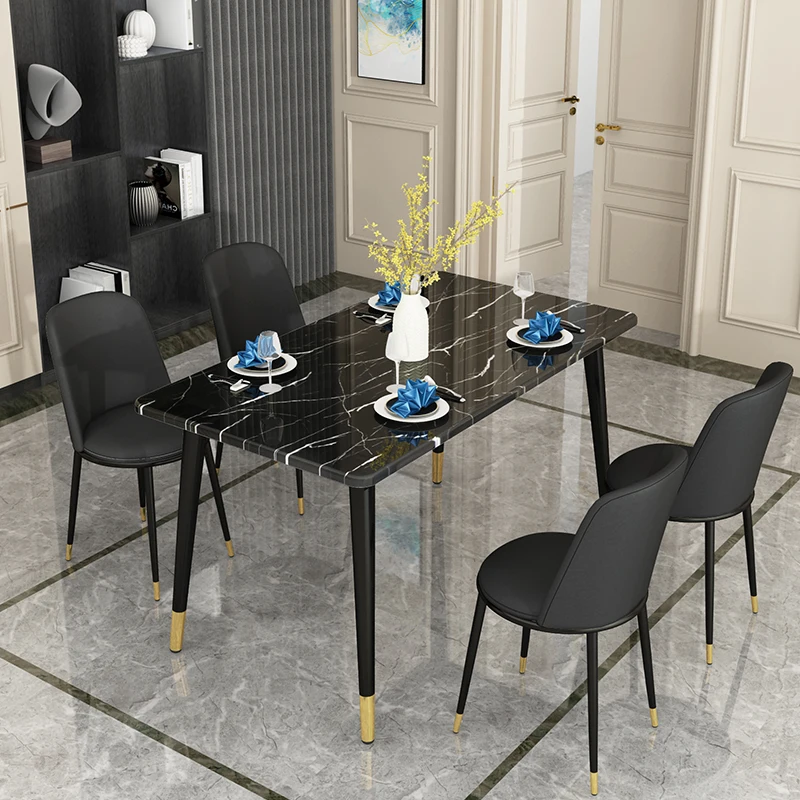 Столовые используют маленькие бытовые Современные Простые обеденные столы и