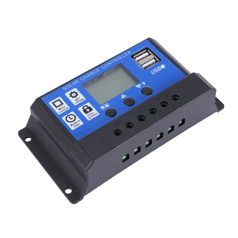 200 Вт Панели солнечные комплект с ЖК-контроллер солнечной батареи 12V RV лодка