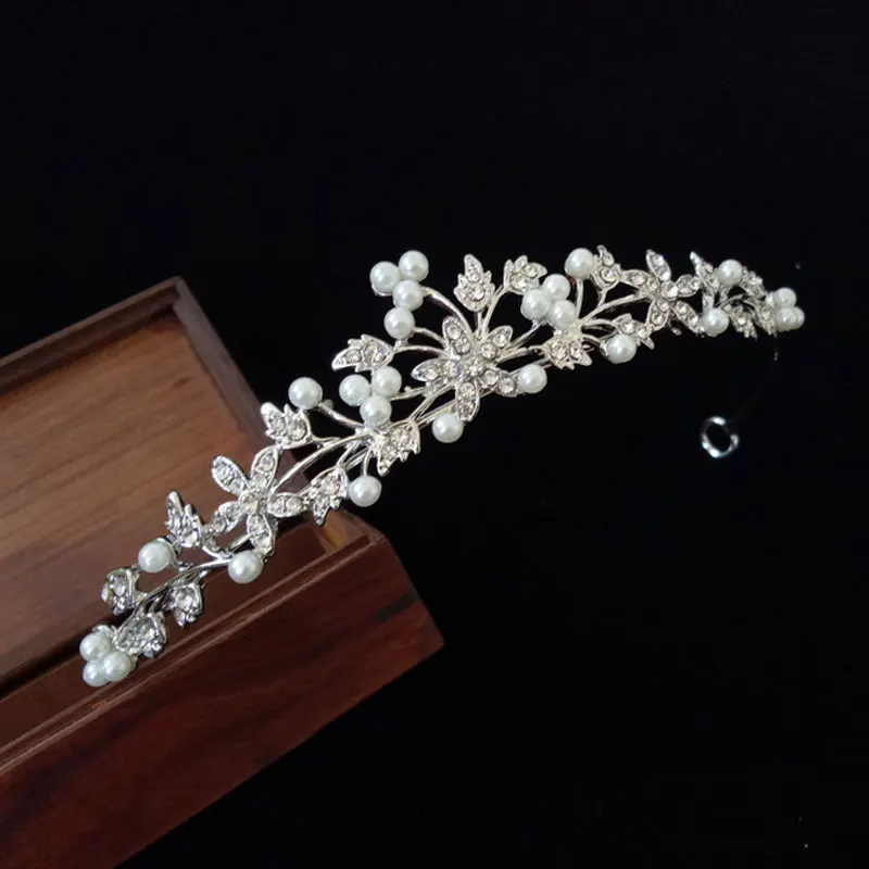 New Fashion Bridal Rhinestone Tiaras and Crowns Headband Women Wedding Hair Jewelry Accessories Band Gift | Украшения и