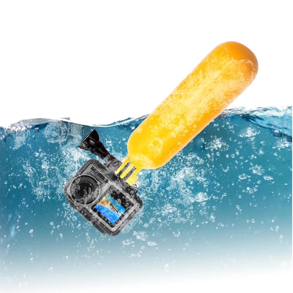 Buoyancy Stick Portable Floating Phone Clamp Practical Hand Grip Adjustable Diving Selfie Shutter Trigger Camera For OSMO ACTION |