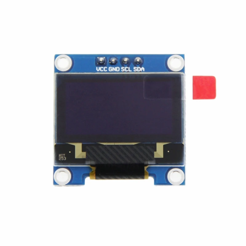 Топ 0 96 дюймов межсоединений интегральных схем I2C серийный VCC 128X64 O светодиодный ЖК