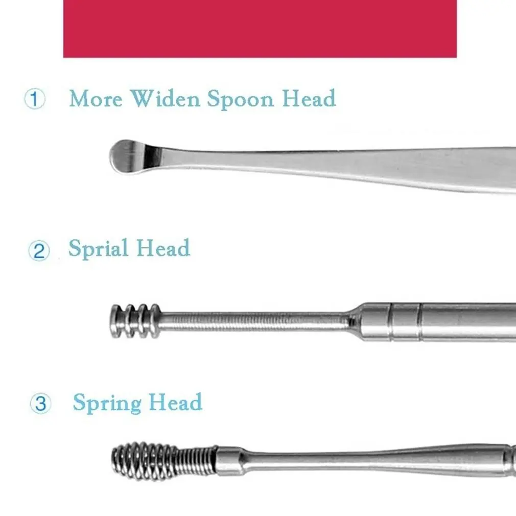 5 шт./компл. серьги из нержавеющей стали выбрать Противоскользящий инструмент для