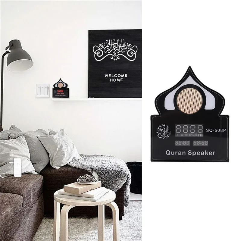 Беспроводной цветной светильник светодиодный часы bluetooth Рамадан дистанционное