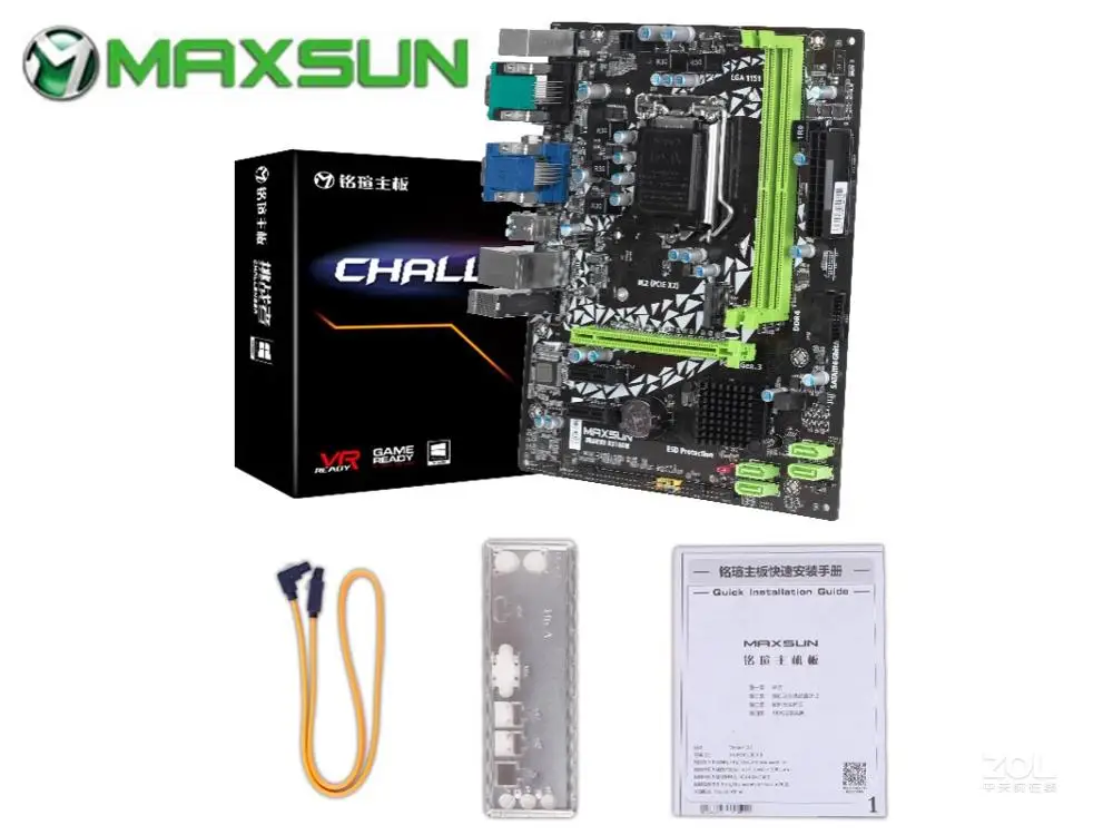 

New MAXSUN H310CM desktop motherboard LGA 1151 DDR4 32GB USB2.0 USB3.1 H310 Desktop board PC sales mainboard