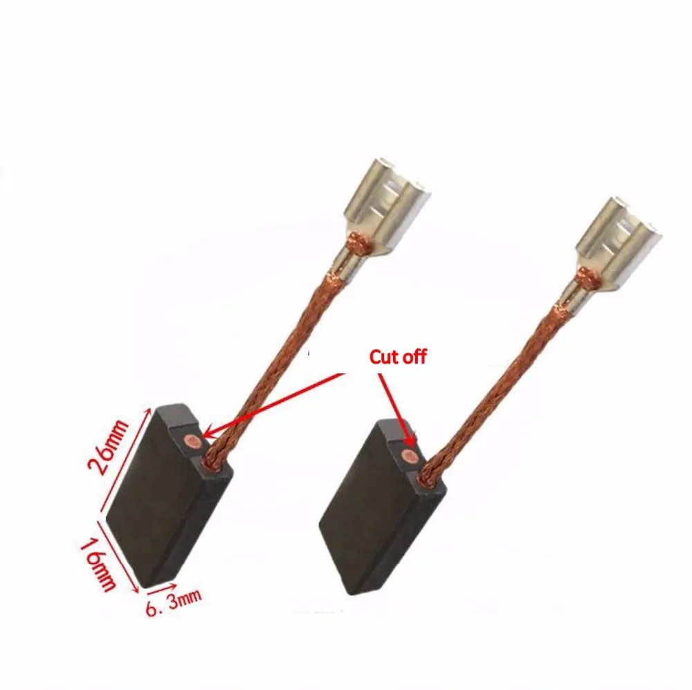 1 пара (2 шт.) GSH 11E карбоновая щетка замена для BOSCH GSH11E GBH11DE 11 E GBH 11DE отбойный