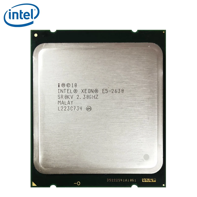 Процессор Intel Xeon E5 2630 2 3 ГГц 15 Мб кэш памяти LGA 2011 95 Вт SR0KV процессор для сервера на