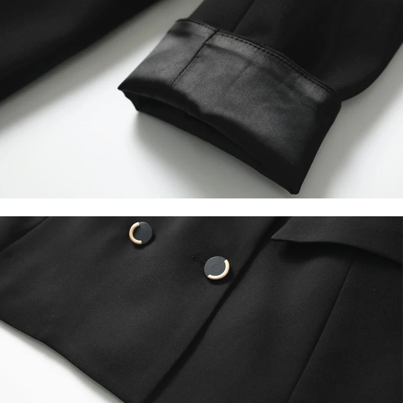 2021spring autumn new small suit women coat Korean version design niche sense loose personality embroidery fashion casual tops47