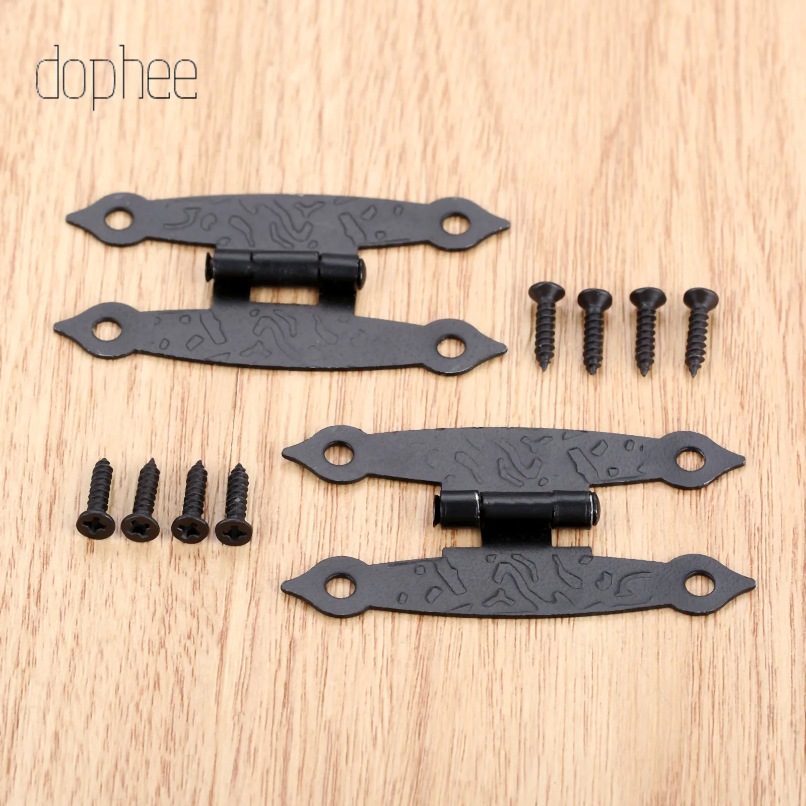 Dophee петля для двери шкафа чемодана с 4 отверстиями декор мебель Декор Античный