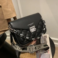 fashion luxury crossbody bags for women casual messenger bag korean version design leather female chain shoulder ladie handbag
