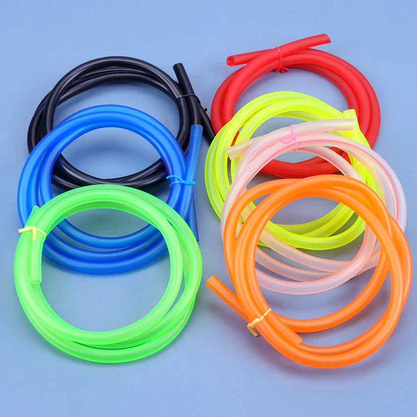 

1M Motorcycle Accessories Hose Petrol Fuel Line Hose Gas Oil Pipe High Temperature Resistant Rubber Soft Tube
