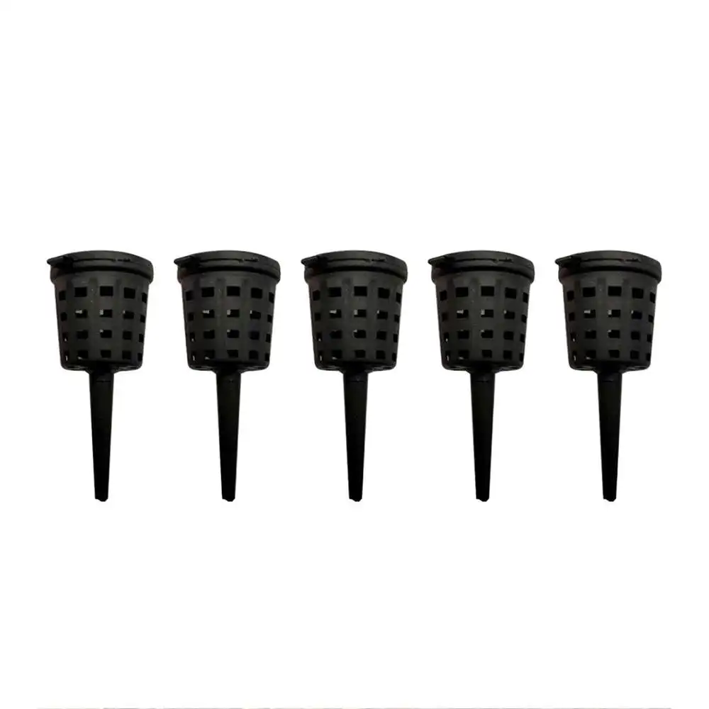 

100PCS Fertilizer Basket with Lid Portable Root Fertilizer Box Fertilizer Basket Fertilizer Nursery Lid Bonsai Planting Tool