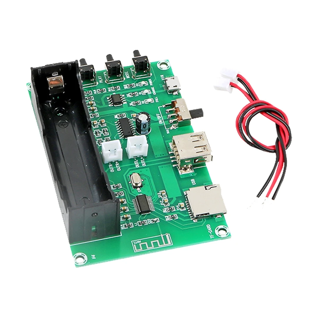 Цифровой Bluetooth усилитель мощности с литиевой батареей 5 Вт + Вт|Аксессуары для